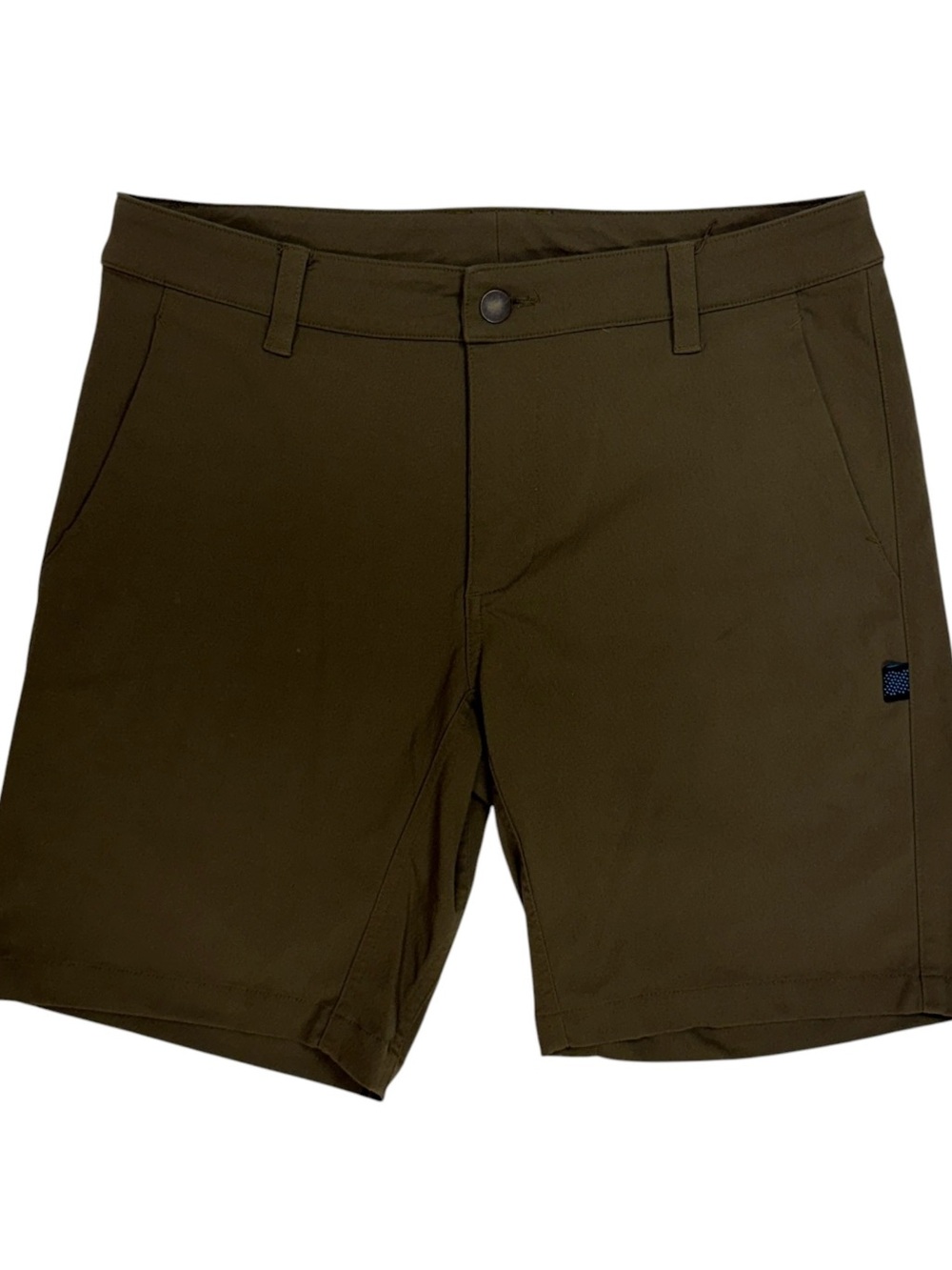 Ornot Mission Shorts Men 32 Brown Technical Cycling Bike Active Stretch Made USA